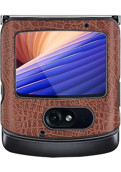 Motorola Razr 5g Koruyucu Kapak Anti Scratch Için Şık Klasik Kılıf (Yurt Dışından) modelleri