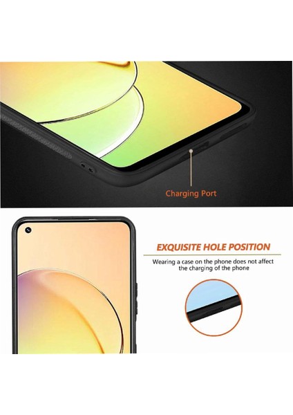 Realme 10 4g Hafif Anti Damla Camo Tasarım Kablosuz Şarj Için Kılıf (Yurt Dışından)