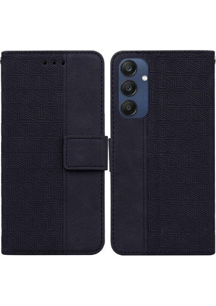 Samsung Galaxy M35 Premium Pu Deri Flip Folio Kickstand Için Flip Case (Yurt Dışından)