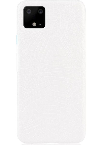 Google Piksel 4 Klasik Timsah Moda Anti Için Şık Klasik Durumda (Yurt Dışından)