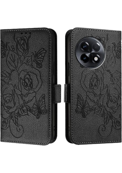 Oneplus 11R 5g Pu Deri Manyetik Cüzdan Kredi Kartı Yuvası ile Kılıf (Yurt Dışından)