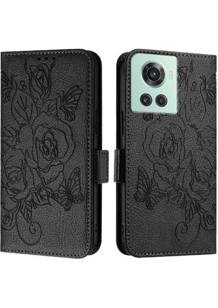 Oneplus 10R 5g Manyetik Cüzdan Kredi Kartı Yuvası Pu Deri (Yurt Dışından)
