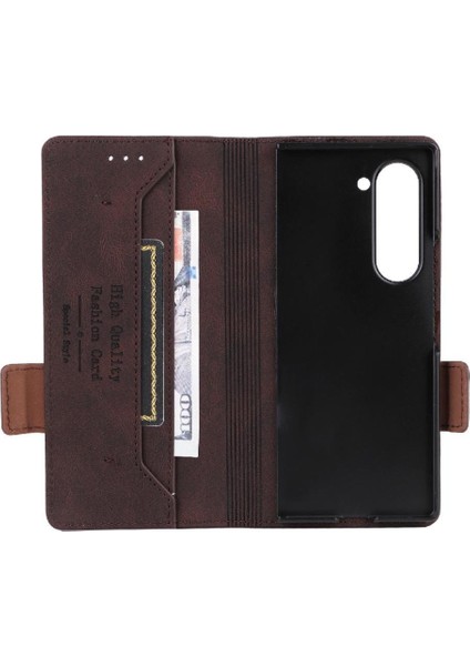 Bdt Shop Toka ile Samsung Galaxy Z Flip 6 Kart Tutucu Kapak Için Flip Case (Yurt Dışından)