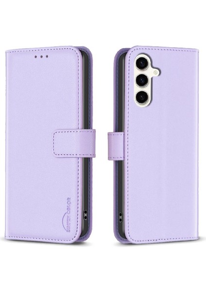Samsung Galaxy S24 Artı Deri Çanta Çok Renkli Çoklu Kart Için Flip Case (Yurt Dışından)