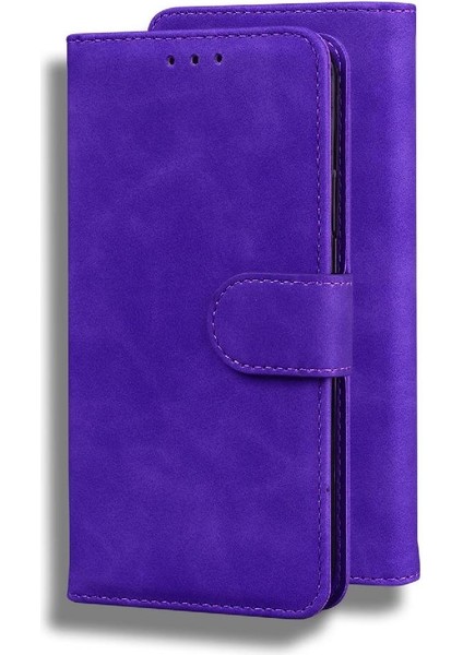 Realme Gt 6 Için Flip Case Standı Tutucu Premium Pu Deri Manyetik Kart (Yurt Dışından)