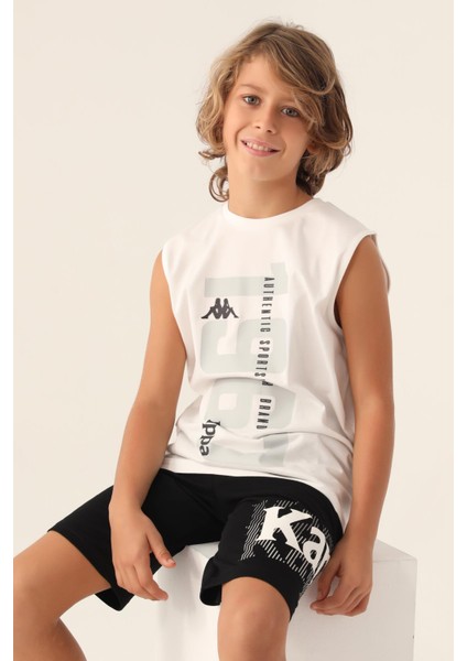 Authentic Colt Erkek Çocuk Ekru Regular Fit Atlet modelleri