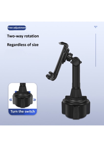 Kısa Stil Evrensel Araç Bardak Tablet Telefon Tutucu Cep Telefonu Tutucu Içecek Şişesi iPad Montaj Desteği Akıllı Telefon Mobil Telefon Pad (Yurt Dışından) fırsatları