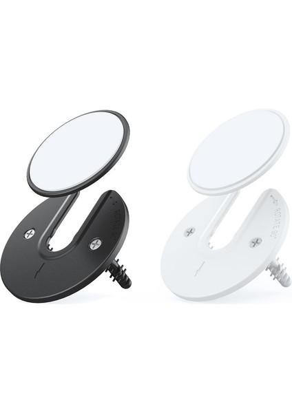 Beyaz Stil 2 Adet Evrensel Tablet Duvar Montajı Ayarlanabilir 90 Derece Dönebilen Laptop Router Tutucu IMac Ipadkindlee-Reader Braketi Için Uygun (Yurt Dışından) fırsatları