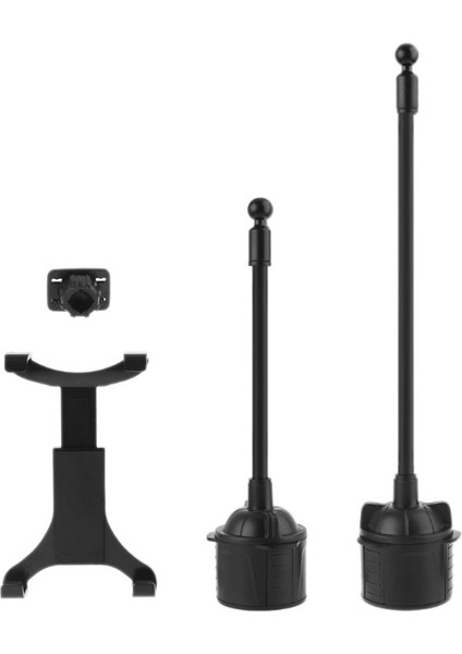 28,5 cm Stili Evrensel Esnek Boyunlu Araba Bardak Tutucu Montaj ile Ayarlanabilir Esnek Boyunlu Kucak ipad Airmini ve Daha Fazla Tabletler Için (Yurt Dışından)