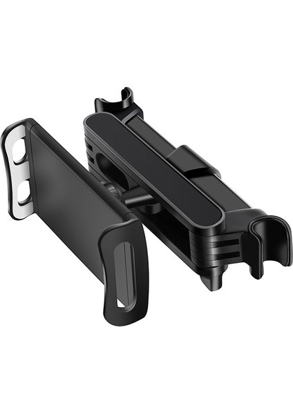 Genişletilebilir Siyah Stil iPad Tablet Stand Arka Koltuk Başlık Montaj Tutucu Araba Yastık Cep Telefonu Tutucu 360 Derece Dönebilen Genişletilebilir (Yurt Dışından)