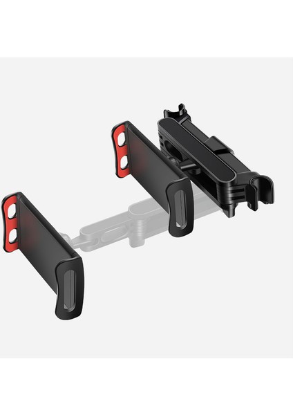 Genişletilebilir Siyah Stil iPad Tablet Stand Arka Koltuk Başlık Montaj Tutucu Araba Yastık Cep Telefonu Tutucu 360 Derece Dönebilen Genişletilebilir (Yurt Dışından) fırsatları