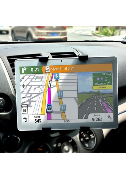 360 Derece Araç Hava Firar Montaj Tutucu Standı 7 Inç Için iPad Mini Air Galaxy Tab Tablet Için (Yurt Dışından)