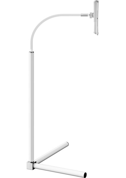 Beyaz Stil Vmonv Tripod Stand Katlanabilir Tablet Telefon Tutucu 4 Ila 11 Inç Mobil Telefon Tembel Yatak Zemin Tablet Standı IPAD Air Pro 10.5 Için (Yurt Dışından)