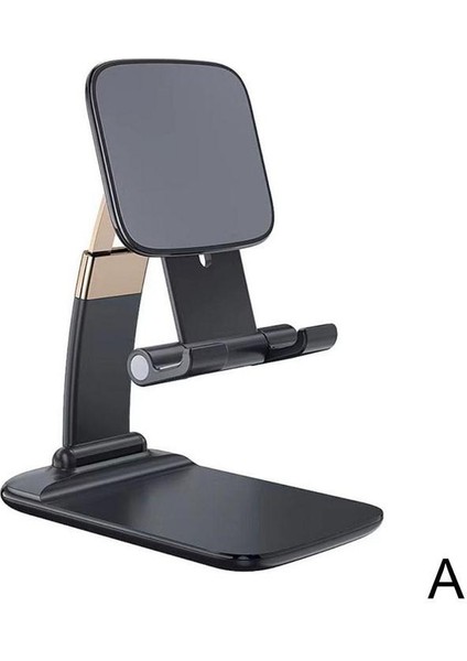 Bir Stil Taşınabilir Masaüstü Katlanabilir Kaldırma Braketi Cep Telefonu Standı Masaüstü Tutucu Masa Dağı Telefon Tablet Taşınabilir (Yurt Dışından)