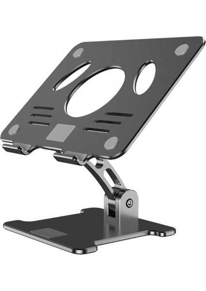 02 Siyah Stil Tablet Stand Ayarlanabilir Alüminyum Alay Masaüstü Standı Tutucu Dock Telefonlar ve Ipad'ler Için Uyumlu Inch Tablet Için (Yurt Dışından)
