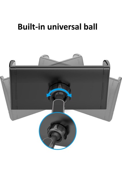 Kırmızı Stil 360 Derece Dönebilen Tablet Standı iPad Araba Yastık Cep Telefonu Tutucu Tablet Standı Arka Koltuk Başlık Montaj Braketi Inç (Yurt Dışından) modelleri