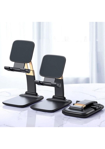 Bir Stil Taşınabilir Masaüstü Katlanabilir Kaldırma Braketi Cep Telefonu Standı Masaüstü Tutucu Masa Dağı Telefon Tablet Taşınabilir (Yurt Dışından)
