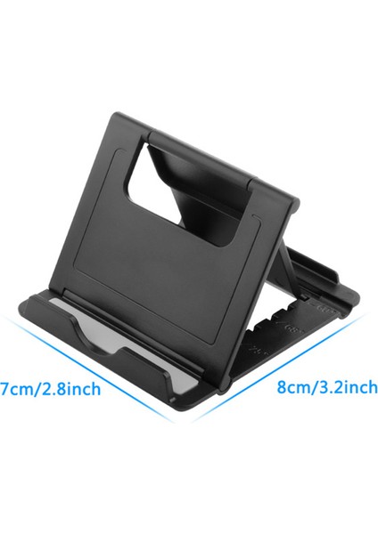 No.5 Tarzı Mini Evrensel Masaüstü Stand Ayarlanabilir Katlanabilir Taşınabilir Cep Telefonu Tablet Tutucu Smartphone Mobil Telefon Rafı Aksesuarları (Yurt Dışından)