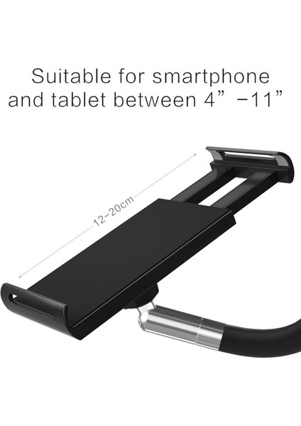 Siyah Stil Vmonv Tripod Stand Katlanabilir Tablet Telefon Tutucu 4 Ila 11 Inç Mobil Telefon Tembel Yatak Zemin Tablet Standı IPAD Air Pro 10.5 Için (Yurt Dışından) fırsatları
