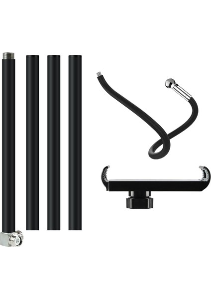 Siyah Stil Vmonv Tripod Stand Katlanabilir Tablet Telefon Tutucu 4 Ila 11 Inç Mobil Telefon Tembel Yatak Zemin Tablet Standı IPAD Air Pro 10.5 Için (Yurt Dışından) indirimleri