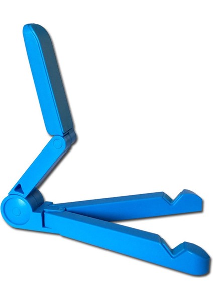 Mavi Stil Evrensel Tablet Askı Standı Tembel Pad Desteği Telefon Tutucu Telefon Standı iPad iPhone Mipad Huawei Samsung Için Katlanabilir #p3 (Yurt Dışından)