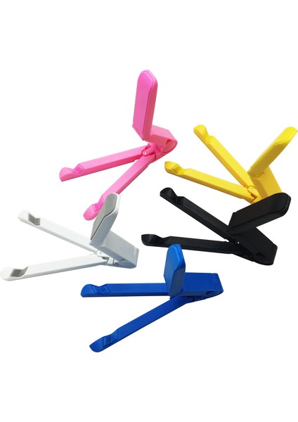 Mavi Stil Evrensel Tablet Askı Standı Tembel Pad Desteği Telefon Tutucu Telefon Standı iPad iPhone Mipad Huawei Samsung Için Katlanabilir #p3 (Yurt Dışından) fiyatları