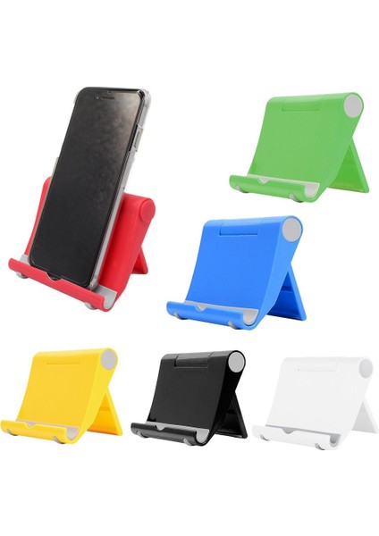 Sarı Stil 270 Derece Katlanabilir Masaüstü Evrensel Cep Telefonu Tablet Tutucu Stand Braketi Destek Masaüstü Standı Telefon Desteği Telefon Tutucu (Yurt Dışından)