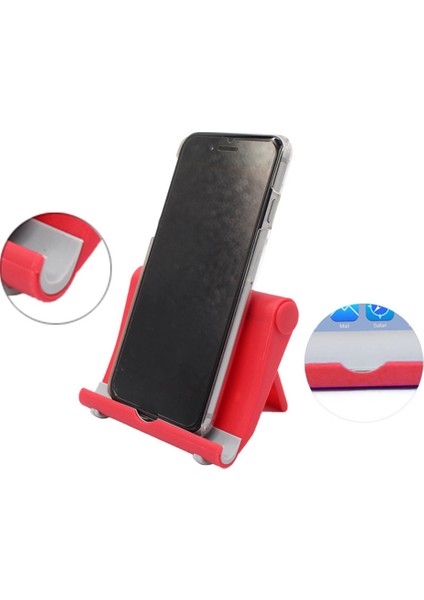 Sarı Stil 270 Derece Katlanabilir Masaüstü Evrensel Cep Telefonu Tablet Tutucu Stand Braketi Destek Masaüstü Standı Telefon Desteği Telefon Tutucu (Yurt Dışından)