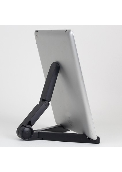 Kırmızı Stil Evrensel Katlanabilir Tablet Standı iPad Cep Telefonu Tutucu Ayarlanabilir Masaüstü Montaj Braketi Tripod (Yurt Dışından)
