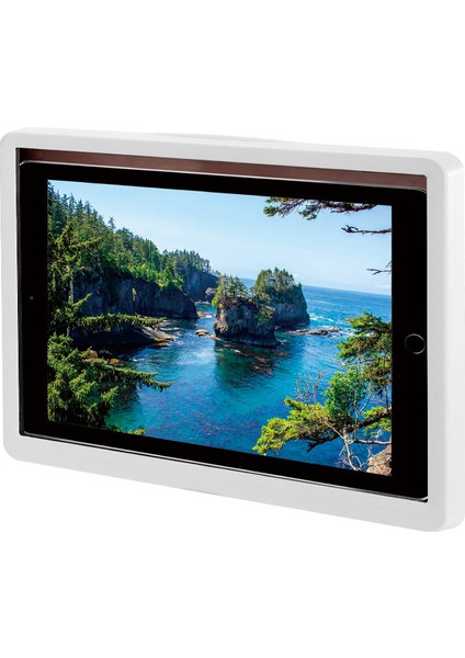 2 Dönen Model Stili Duvara Monteli Tablet Kılıfı Su Geçirmez Tablet Tutucu Banyo Tuvalet Mutfak Kılıfı iPad Için Kendinden Yapışkanlı Su Geçirmez Düz Kutu (Yurt Dışından)