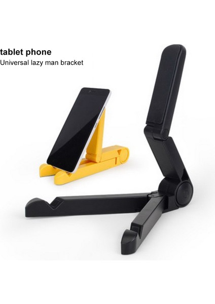 Mavi Stil Evrensel Katlanabilir Tablet Standı iPad Cep Telefonu Tutucu Ayarlanabilir Masaüstü Montaj Braketi Tripod (Yurt Dışından) indirimleri