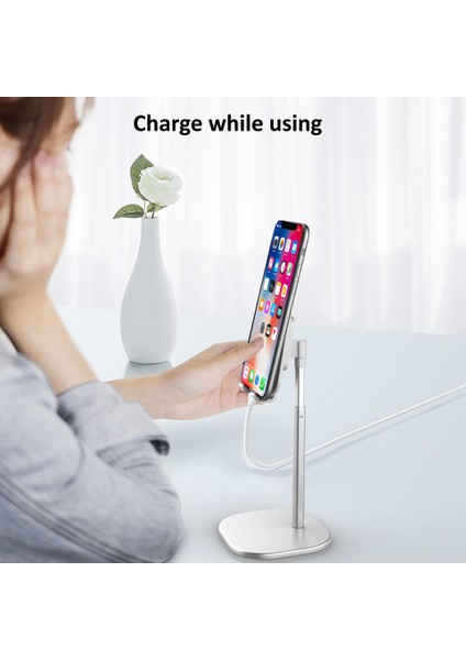 Tel Stand Siyah Stil Evrensel Tablet Telefon Tutucu Için iPad Pro Ayarlanabilir Masaüstü Tablet Standı Için Mobil Telefon Tablet Tutucu Metal Stand Montaj (Yurt Dışından) modelleri