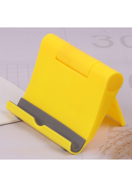 Siyah Stil Masaüstü Cep Telefonu Standı Çoklu Açılı Döner Katlanabilir Stand Tablet ipad Standı Tablet Bilgisayar Standı Mobil Stand (Yurt Dışından)
