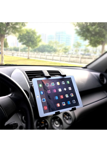 Evrensel Araba Tablet Pc Tutucu Araç Otomatik CD Montaj Tablet Pc Tutucu Standı iPad Air Için Galaxy Tab A6 Için (Yurt Dışından)