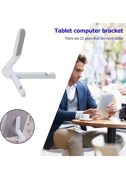 Beyaz Stil Sıfree En Yeni Taşınabilir Ayarlanabilir Katlanabilir Tablet Pc Standı Tutucu Için 7-10 Tablet ve Tablet Tutucu Standı (Yurt Dışından) indirimleri