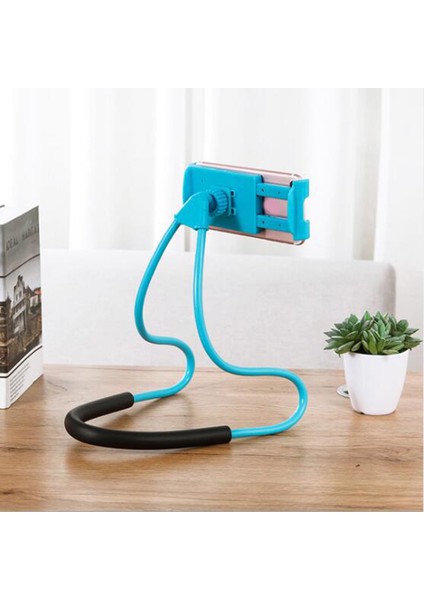 Pembe Tarzı Evrensel Tembel Boyun Asılı Tutucu Mobil Tablet Tutucu Klip Tablet Ped Boyun Standı Destek Yılan Gibi Esnek (Yurt Dışından) indirimleri