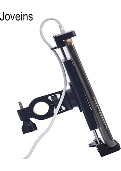 Siyah Stil 4- Egzersiz Bisikleti Için Tablet Tutucu Standı Silikon Ped Gym Bisiklet Motosiklet Bebek Arabası Için Tablet Tutucu (Yurt Dışından)