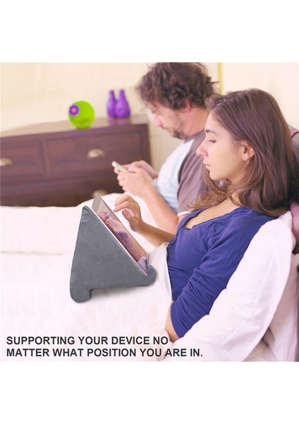 Mavi Stil Sünger Yastık Tablet Telefon Standı iPad Laptop Esnek Cep Telefonu Tutucu Destek Yatak Dinlenme Tablet Kitap Okuma Askı - (Yurt Dışından) modelleri