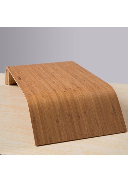 Evrensel Masaüstü Pc Monitör Dizüstü Bilgisayar Koyu Yükseltme Bambu Stand Taban Tutucu iMac Pc Dizüstü Için Uygun (Yurt Dışından)