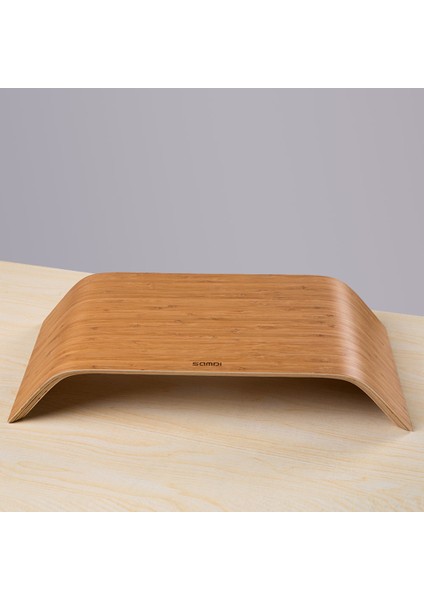 Evrensel Masaüstü Pc Monitör Dizüstü Bilgisayar Koyu Yükseltme Bambu Stand Taban Tutucu iMac Pc Dizüstü Için Uygun (Yurt Dışından)