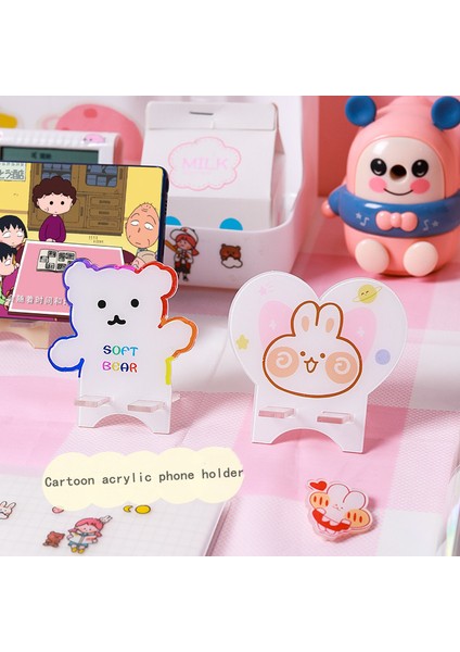 E Stili Yisuremia Sevimli Mini Masaüstü Cep Telefonu Tutucu Taşınabilir Sevimli Stand Tutucu Telefonlar Için Masa Düzenleyici (Yurt Dışından) modelleri