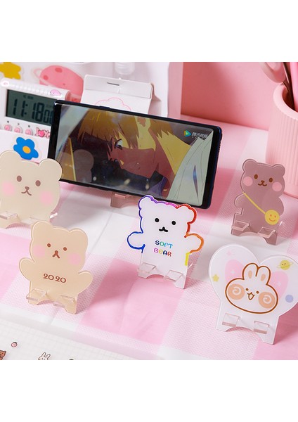 E Stili Yisuremia Sevimli Mini Masaüstü Cep Telefonu Tutucu Taşınabilir Sevimli Stand Tutucu Telefonlar Için Masa Düzenleyici (Yurt Dışından) fırsatları