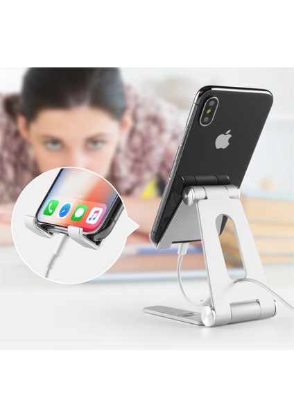3-Zhe-Rosegold Tarzı Katlanabilir Tablet Tutucu Alüminyum Alaşım Metal Telefon Tutucu Dönebilen Taşınabilir Tablet Tutucu ipad Pro Air Mone Stand (Yurt Dışından) modelleri