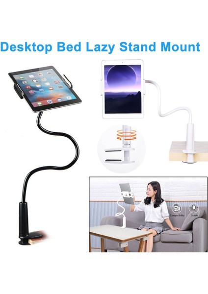 Mavi Stil Sıcak Satış Evrensel 360 Derece Esnek Cep Telefonu Tablet Standı Tutucu Montajıcısı (Yurt Dışından)