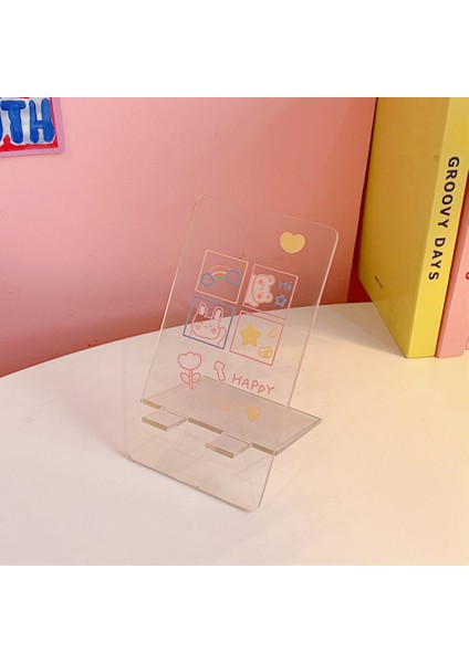 C Stili 2021 Yeni Gelen Sevimli Taşınabilir Telefon Tutucu Tablet Standı Şirin Telefon Standı Tutucu Tablet Pc Tutucu Ofis Kırtasiye (Yurt Dışından)