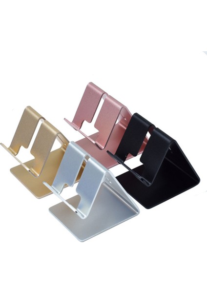 Gümüş Tarzı Evrensel Alüminyum Cep Telefonu Tablet Tutucu Tembel Stand Masa Masa Tutucu Standı iPad Air Tablet Pc Tüm Telefonlar Için (Yurt Dışından) indirimleri