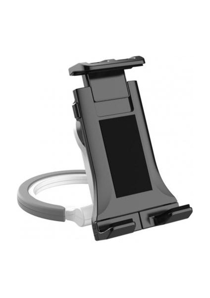 Beyaz Stil Evrensel Taşınabilir 360 Derece Dönebilen Ayarlanabilir Masaüstü Tablet Pc Tutucu Cep Telefonu Tutucu Katlanabilir Duvara Monte Standı (Yurt Dışından)