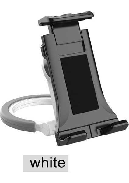 Beyaz Ayna Stili Evrensel Tablet Bilgisayar Pc Emme Kupası Yıkanabilir Masaüstü Duvar Monte Braketi Masaüstü Telefon Tutucu Yıkanabilir (Yurt Dışından)