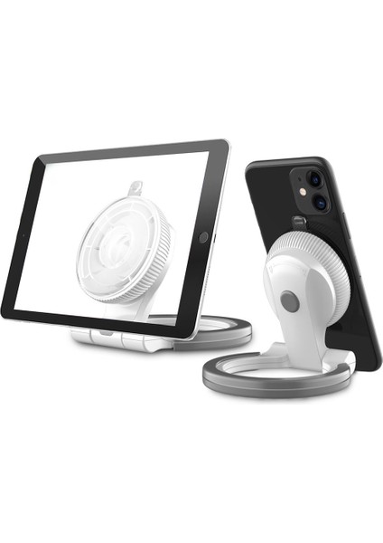 Beyaz Ayna Stili Evrensel Tablet Bilgisayar Pc Emme Kupası Yıkanabilir Masaüstü Duvar Monte Braketi Masaüstü Telefon Tutucu Yıkanabilir (Yurt Dışından)