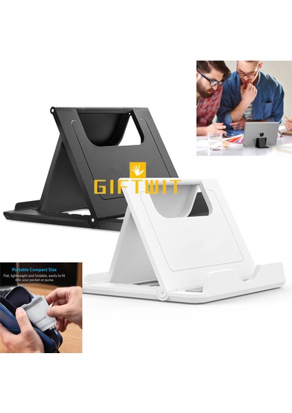 Siyah Stil Evrensel Çoklu Açılı Görünüm Katlanabilir Masa Ayarlanabilir Soket Telefon Standı Tabletler Tutucu Cep Telefonu Tablet Için (Yurt Dışından) fiyatları